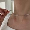 melliv 3-ring snake chain necklace_mvn42