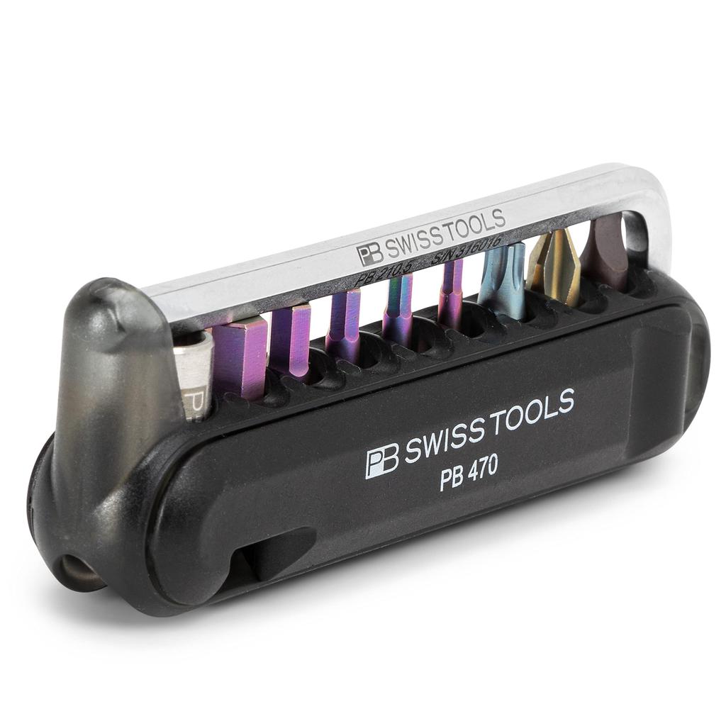 PB SWISS TOOLS 470BLACKCN Набор инструментов для мотоцикла (набор из 9 предметов) Черный 470BLACKCN