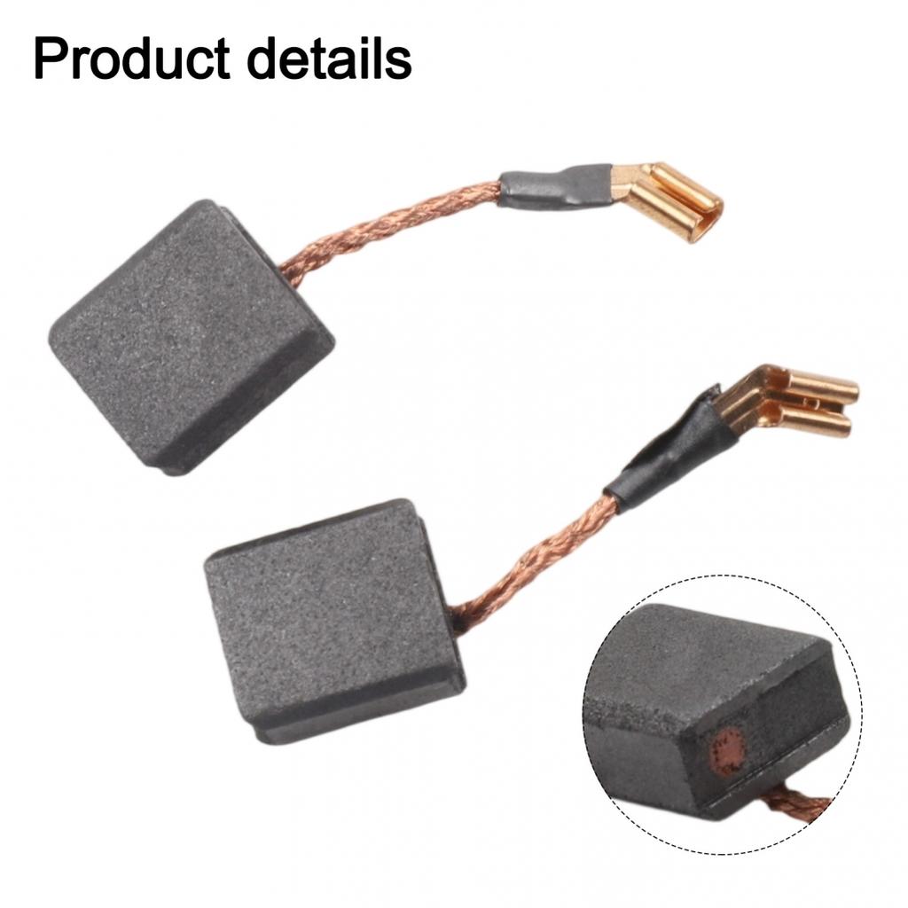 Ремонтные угольные щетки для двигателя, совместимые с DWE4206 и DWE8300, комплект из 2 штук