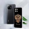 Чехол с эмблемой российского флага для Xiaomi Mi 11 Note 10 10T 9 9T 12 Pro Lite Poco X3 F3 M3, прозрачный чехол Redmi 9 9A 9C 10, чехлы