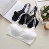 Women Sports Bras Letter Strap Yoga Tops Breathable Underwear Female Bra Vest