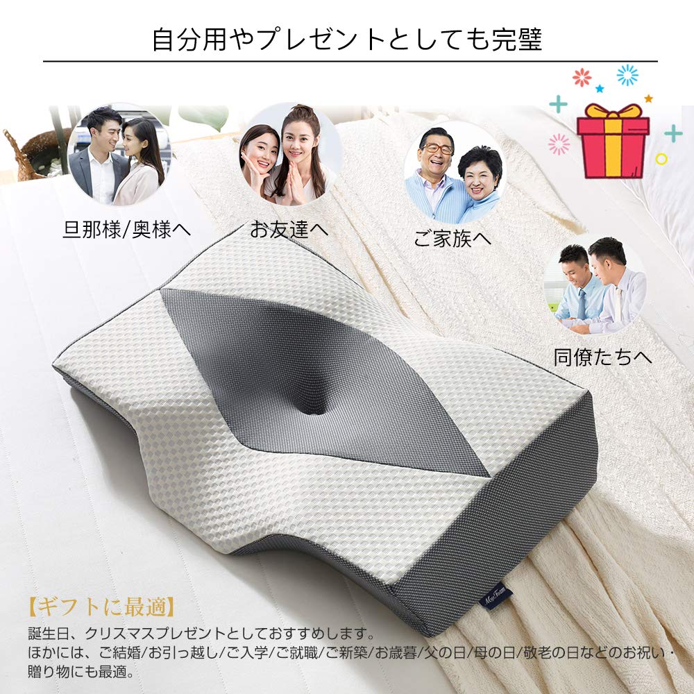 MyeFoam Restful Comfortful на основе пены с эффектом памяти Вогнутая выемка стабилизирует вашу голову и снимает напряжение с шеи или высоты для спины и боков Можно стирать