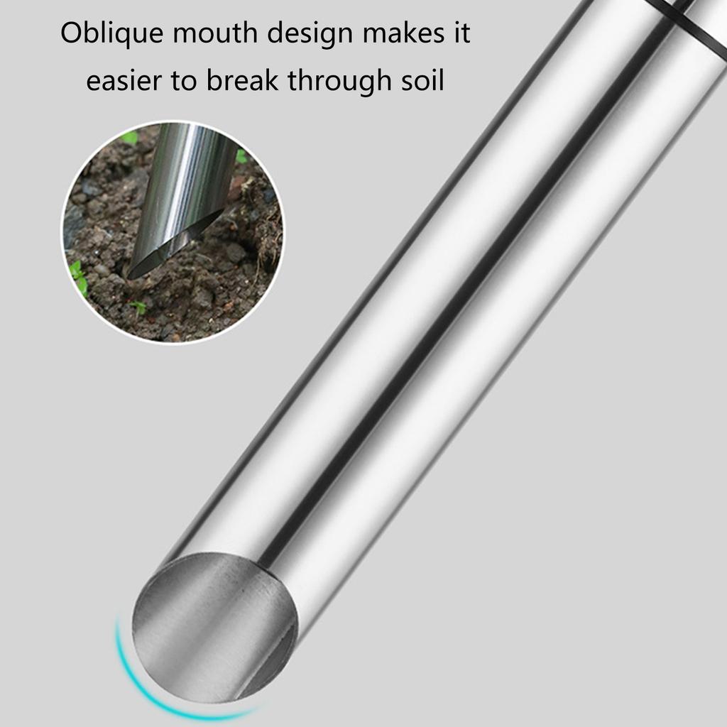 Садовый луковичный сеялка Садовый луковичный пересадочный инструмент Инструмент из нержавеющей стали для пересадки Выкапывание Посадка цветов