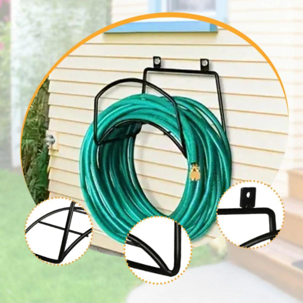 Detachable Garden Hose Holder Multifunction Hose Rack Supplies Water Hose Stand Outdoor Use