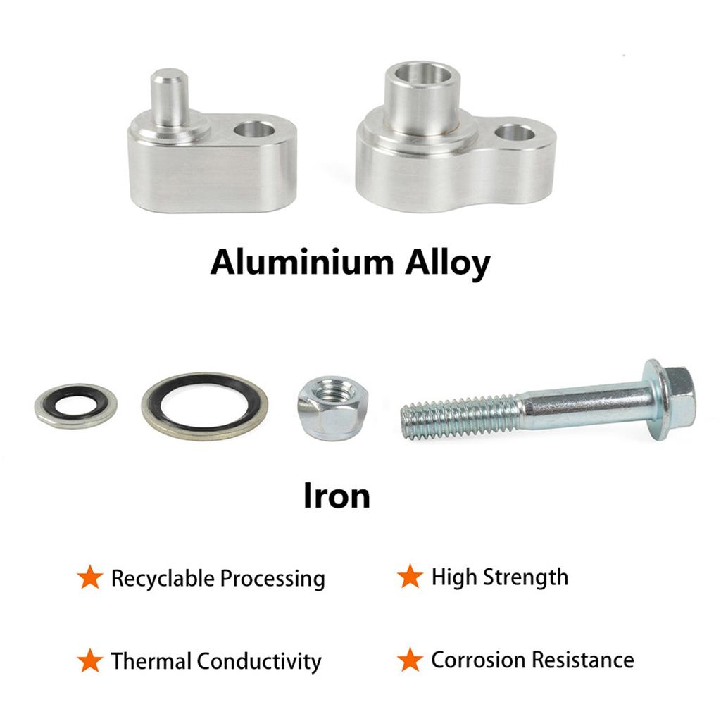 Алюминиевый задний блок переменного тока, комплект для отключения линии, терминатор для Trailblazer Traverse Enclave с шайбой, болтом, автомобильные аксессуары