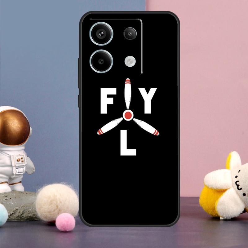 Самолет Самолет летать путешествие Чехол Для Xiaomi Redmi Note 13 11 9 10 12 Pro Plus 12S 11S 10S 9S Redmi 12 10C 12C 13C Обложка