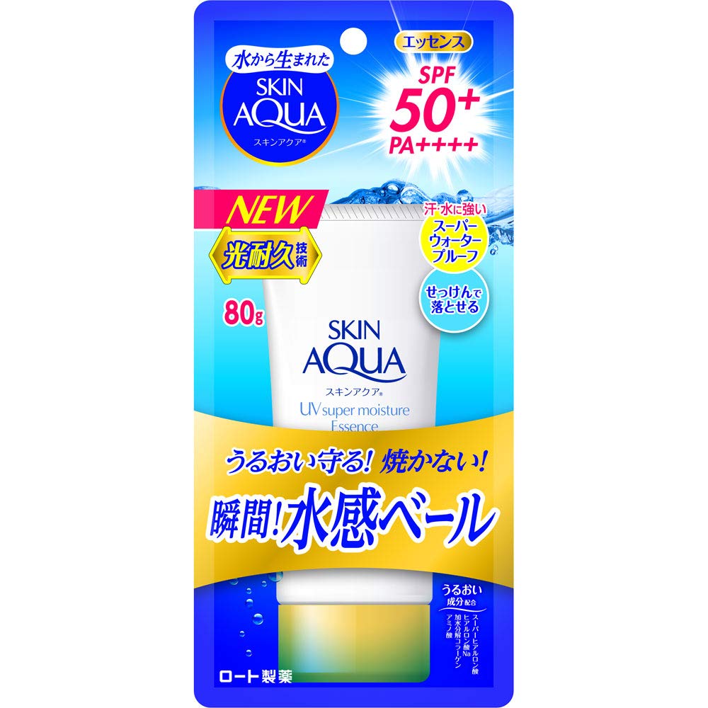 Skin Aqua UV Super Moisture Essence Сыворотка для лица Солнцезащитная Без отдушек 1 шт. (х 1)
