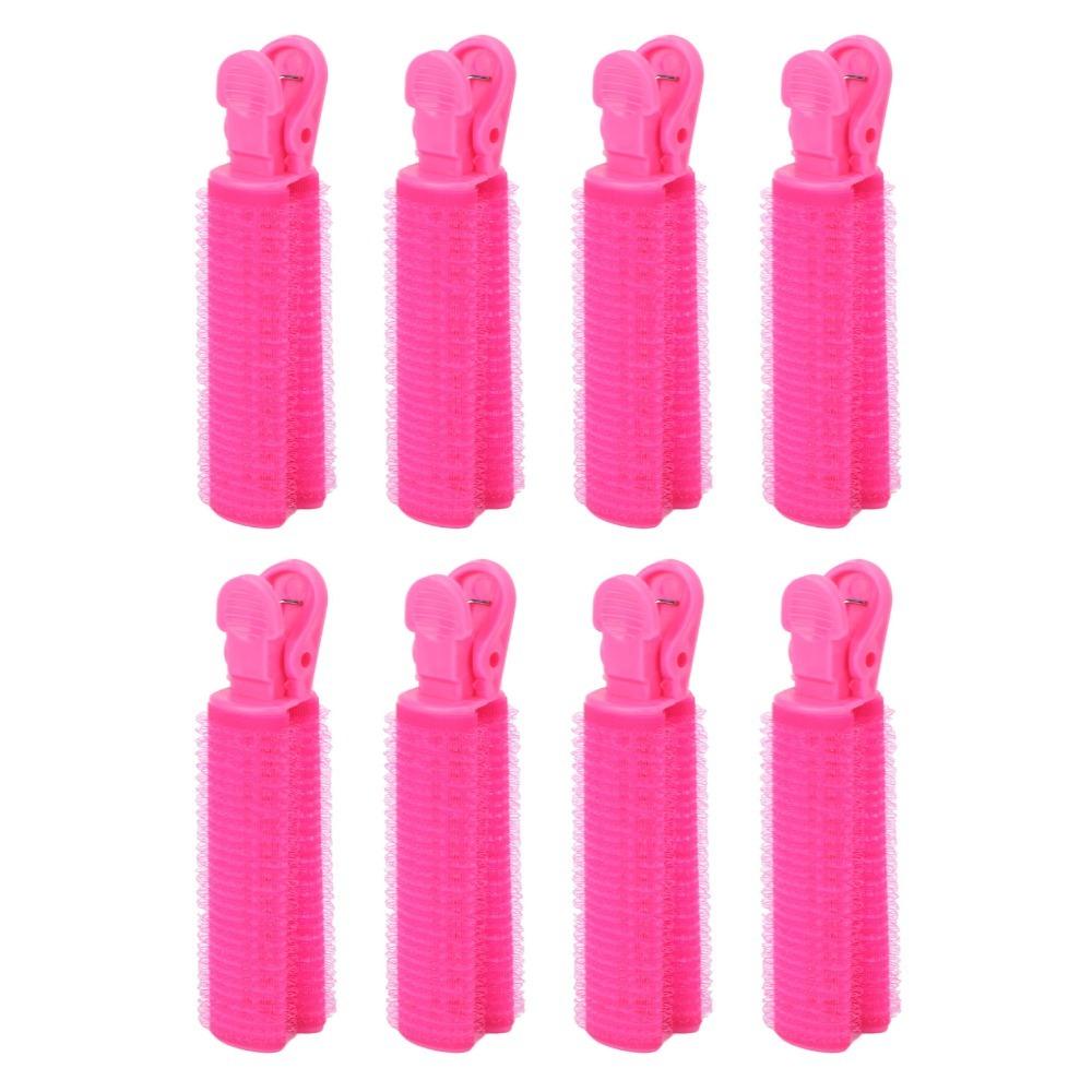 8pcs Instant Fluffy Hair Root Clip Adhesive Design Fast Styling Self Adhesive Hair Roller Portable Durable Hair Volumizing Clip