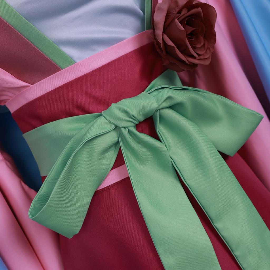 "Дневники аптекаря" Красное платье Кошка Косплей Костюм Китайское платье Ханьфу с элегантным и милым стилем Аниме Косплей Наборы