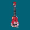 Children Guitar Toy Mini Guitar Kids Toy Ukulele Colorful Cartoon Print Guitar Clear Sound Portable Instrument Children Toddler Plaything Musical