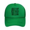Stiff Little Fingers Text Mesh Baseball Caps Unisex Women Retro Sun Breathable Snapback Caps Dad Spring Hats