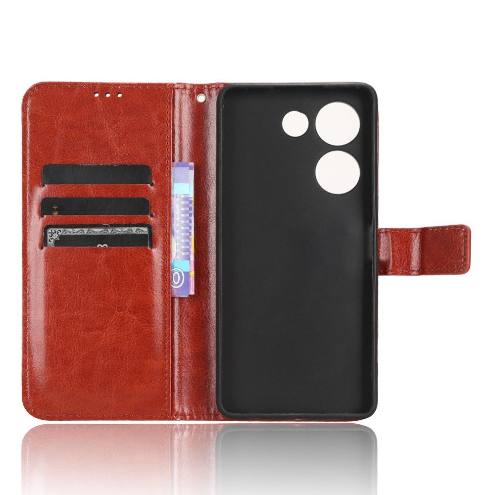 For Tecno Camon 20 Pro Case Flip Phone Holder Stand Case Tecno Camon 20 Pro Casing Wallet PU Leather Back Cover