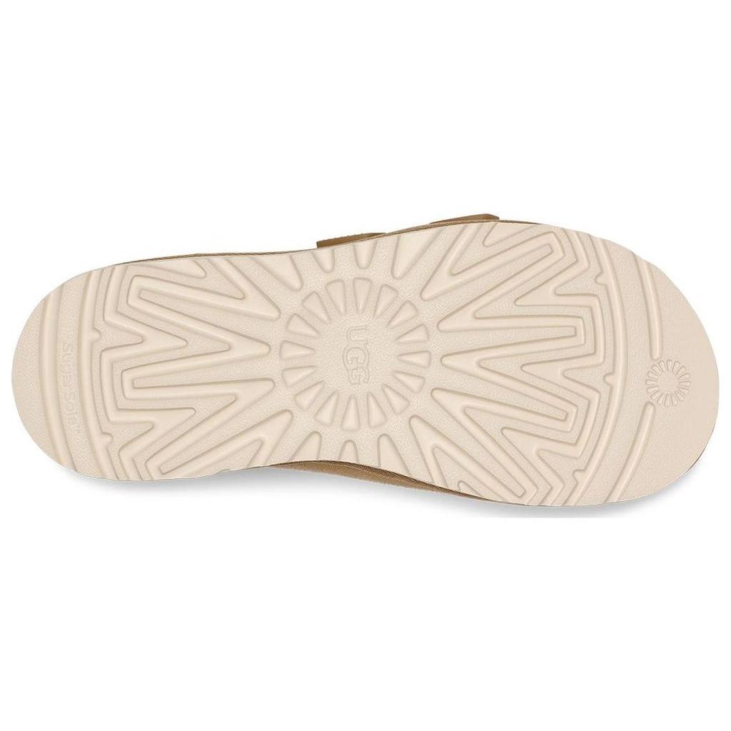 UGG Goldencoast Шлепанцы Сандалии Santorini Мужские Кроссовки Коричневые 1142730-SSNT