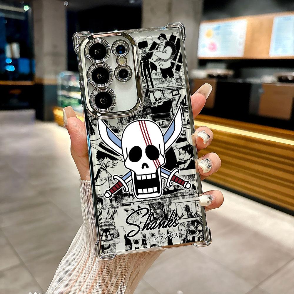 Чехол для телефона Samsung Galaxy S26 Ultra с логотипом аниме One Piece Луффи, Чехол для Samsung S26 S25 S24 S23 S21 Ultra S20 FE S25 Plus 5G