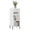 VidaXL Buffet High-gloss White 34.5x32.5x90 Cm Engineered Wood 828742