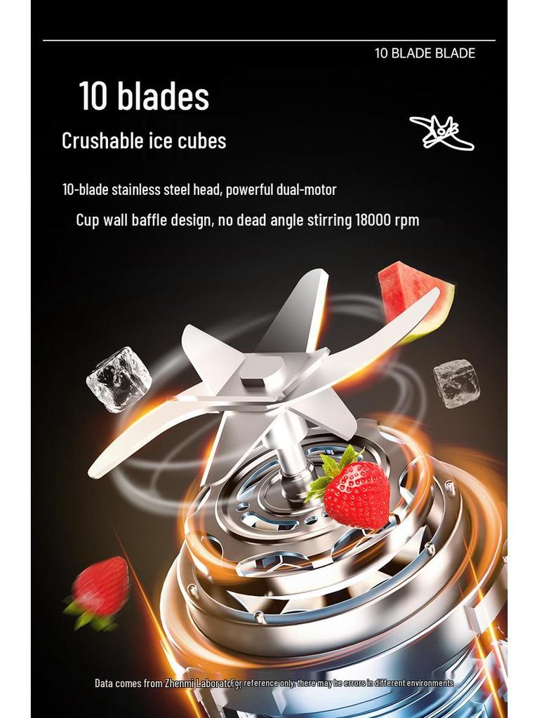 Портативная цифровая чашка-соковыжималка для фруктов - Многофункциональная, маленькая и электрическая