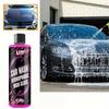 Высококонцентрированная жидкость для мойки автомобиля с обильной пеной, Жидкость для мойки автомобиля с розовой пеной/Поддерживает поверхность автомобильной краски,1:100 Концентрированная формула