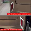 Car Rear Fog Lights Lamp Decoration Frame Cover Trim For Toyota Alphard Vellfire 40 Series  2024 Exterior ABS Accessories