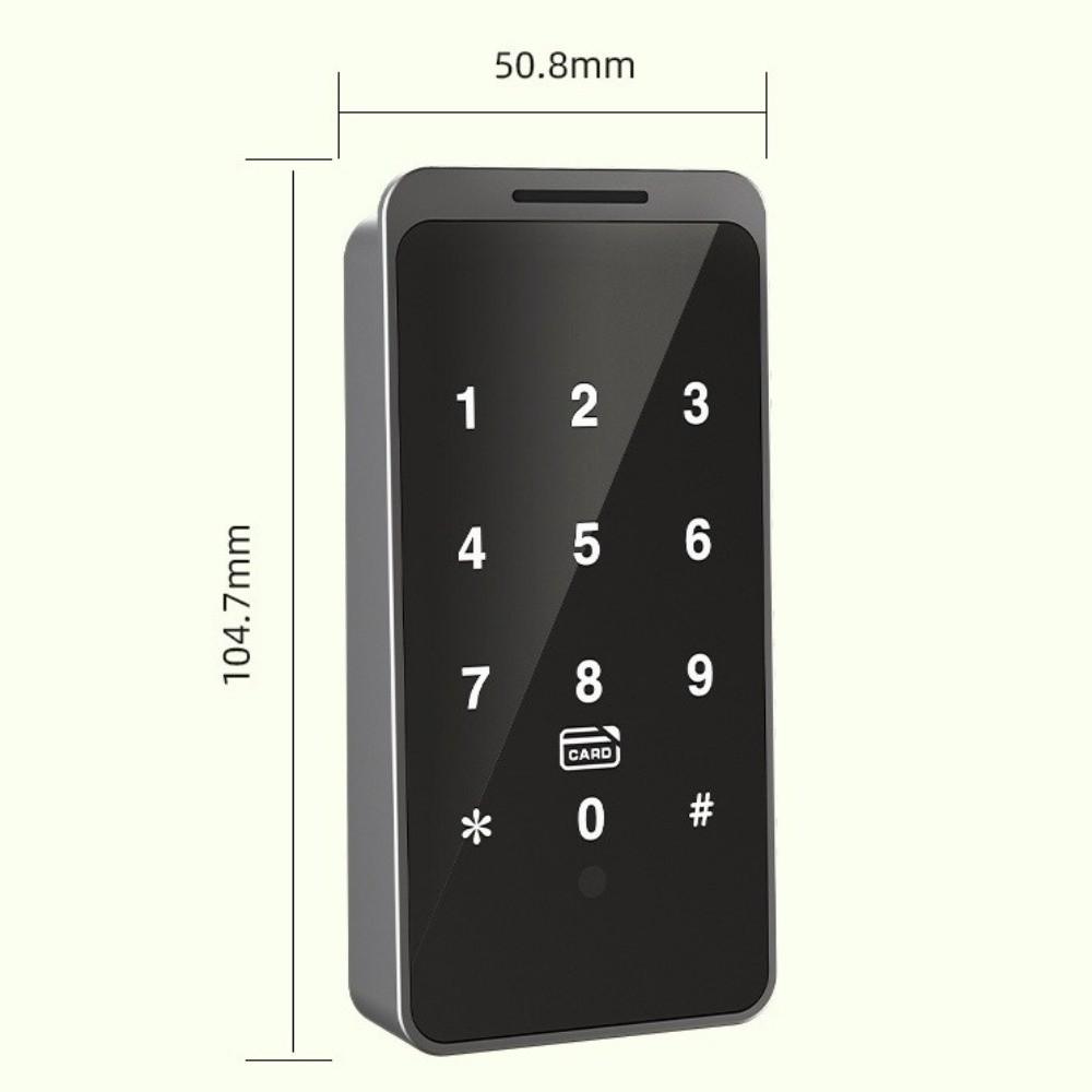 Plastic Smart Electric Lock Touch Keypad Electric Password Cabinet Lock File Cabinet