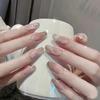 24 шт., расширенный патч для ногтей Smudge Nail Art, отбеливающий, съемный, для коротких балетных ногтей, для ногтей в форме буквы Т