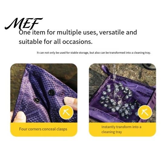 Easy Clean Seating Pad Portable Folding Seat Mat, Lightweight Moisture-proof Pad, Multi-purpose Storage Tray, Mat Square for Outdoor Activities