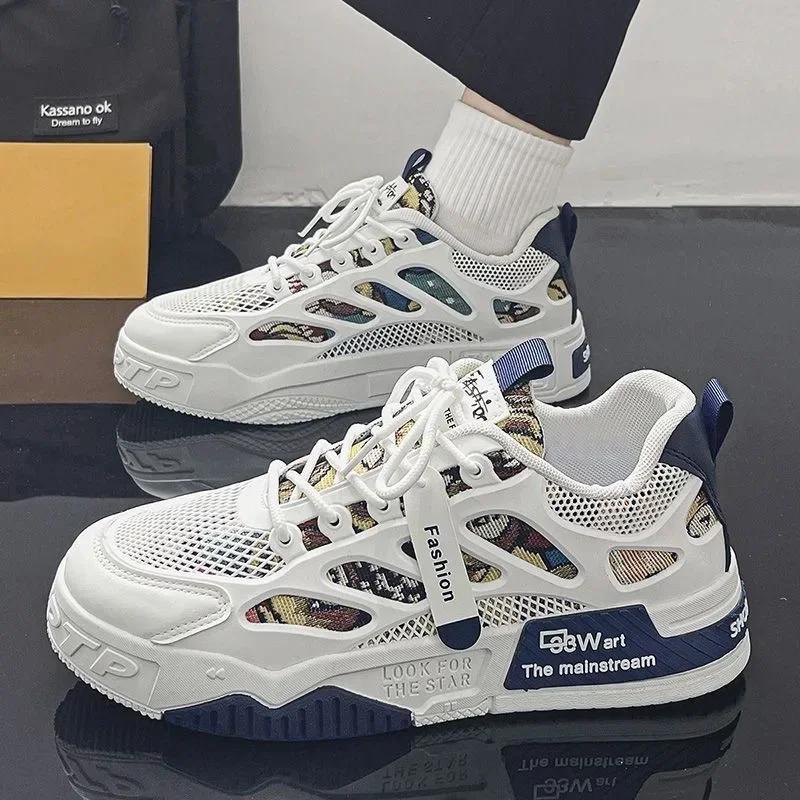 Повседневная мода кожаные кроссовки новые скейтборд мужская обувь для бега на открытом воздухе спортивная обувь походы теннис платформа роскошная обувь