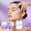 Double Headed Roller Eye Face Skin Care Anti-Aging Wrinkle Removal Cold Compress Device Massage Facial Massager Relieving Edema