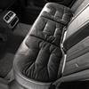 Premium Flannel Plush Winter Car Seat Cushion Set - 3-Piece Rear Set for Mercedes-Benz & BMW