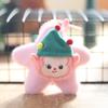 Doll Plush Star Keychain Pp Cotton Fill Backpack Decor For Kids Teens