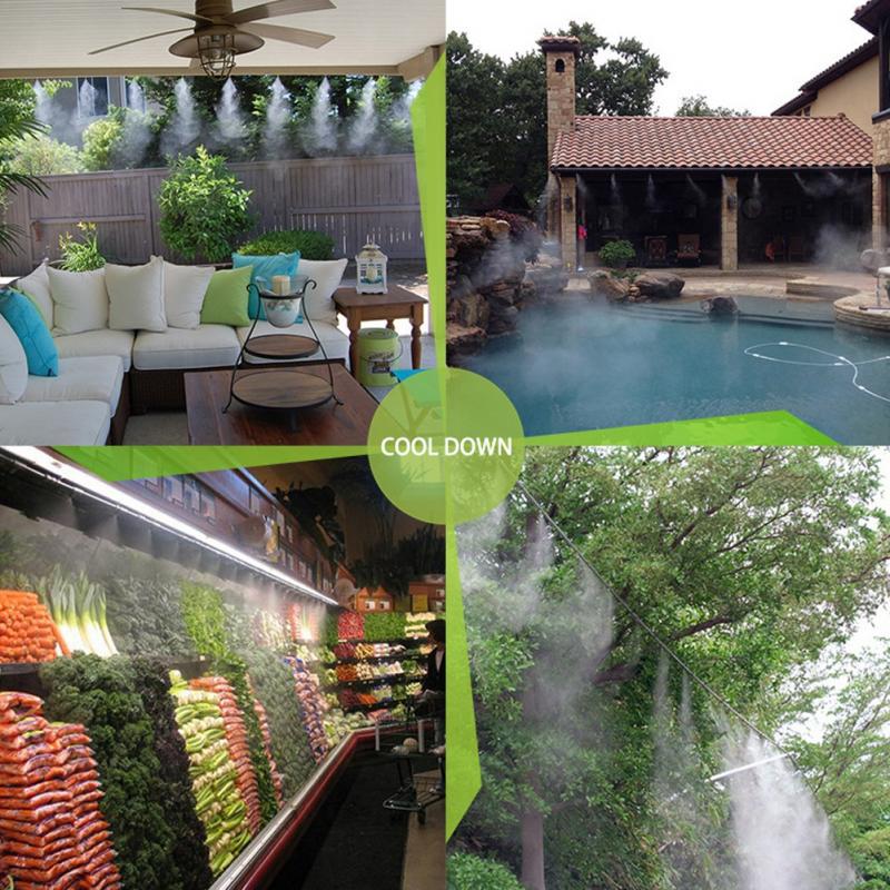 Распылитель регулируемый латунный для полива 10 шт