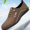 Retro Men's Shoes 2025 New Soft Soled Lightweight Leather Shoes Outdoor Anti Slip Wear Resistant Casual Shoes Driving Shoes