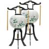 Buddhist Altar Hasegawa Bon Lantern Set of 2 11 Chrysanthemum Gifu Lantern Bon Lantern Rotating Bon First Bon Obon 80cm X Width 33cm X Depth No.