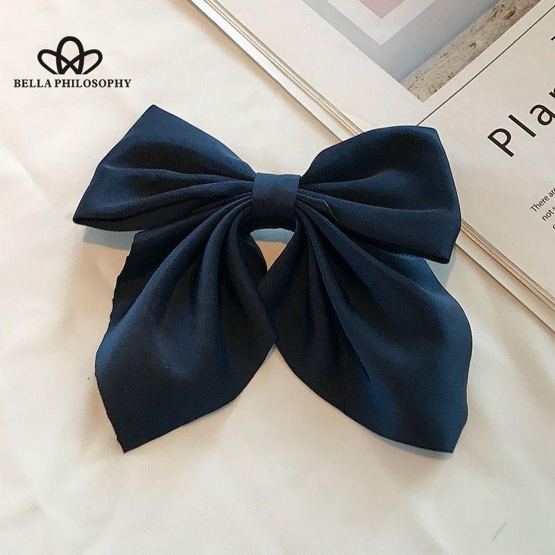Japanese Style Women's Hair Accessories Bow Hairpin Elegant Simple Hair Accessories Cute Kawaii Girl Hairpin