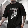 Easy Rider Motorcycle T-Shirt Moto Cotton Cute Men Clothes Plain Summer Casual Short Sleeve Round Neck T Shirts