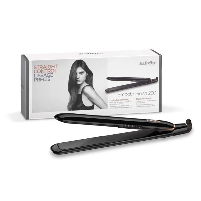 Выпрямитель BABYLISS ST250E - Гладкий результат 230 - Титаново-керамические пластины - Быстрый нагрев