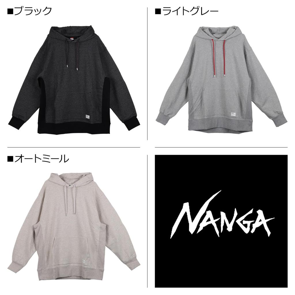 ХУДИ NANGA ECO HYBRID SWEAT N1R8 (М, ЧЕРНЫЙ)