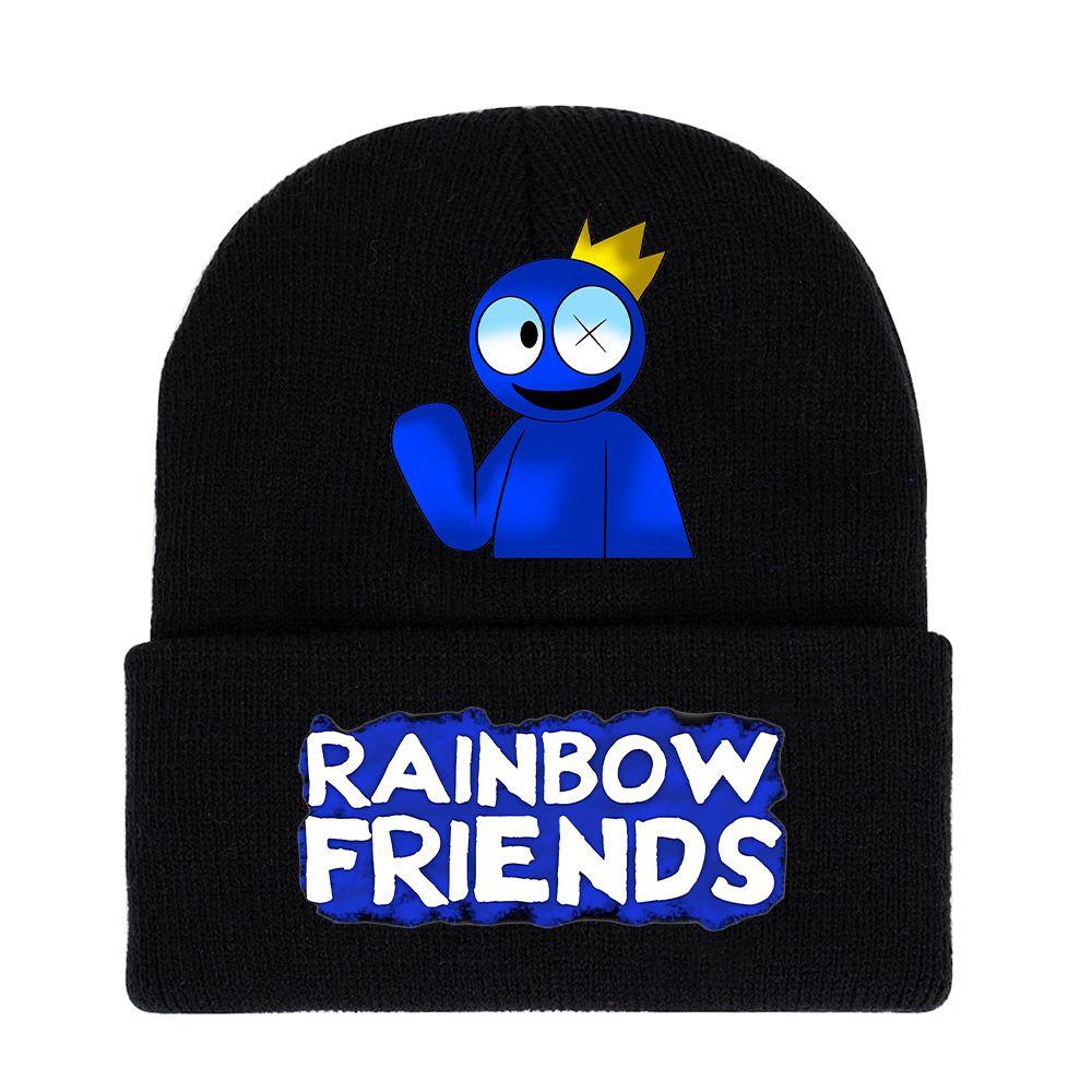 Вязаная шапка Roblox Rainbow Friends Мягкая и теплая Рождественский подарок для мужчин и женщин