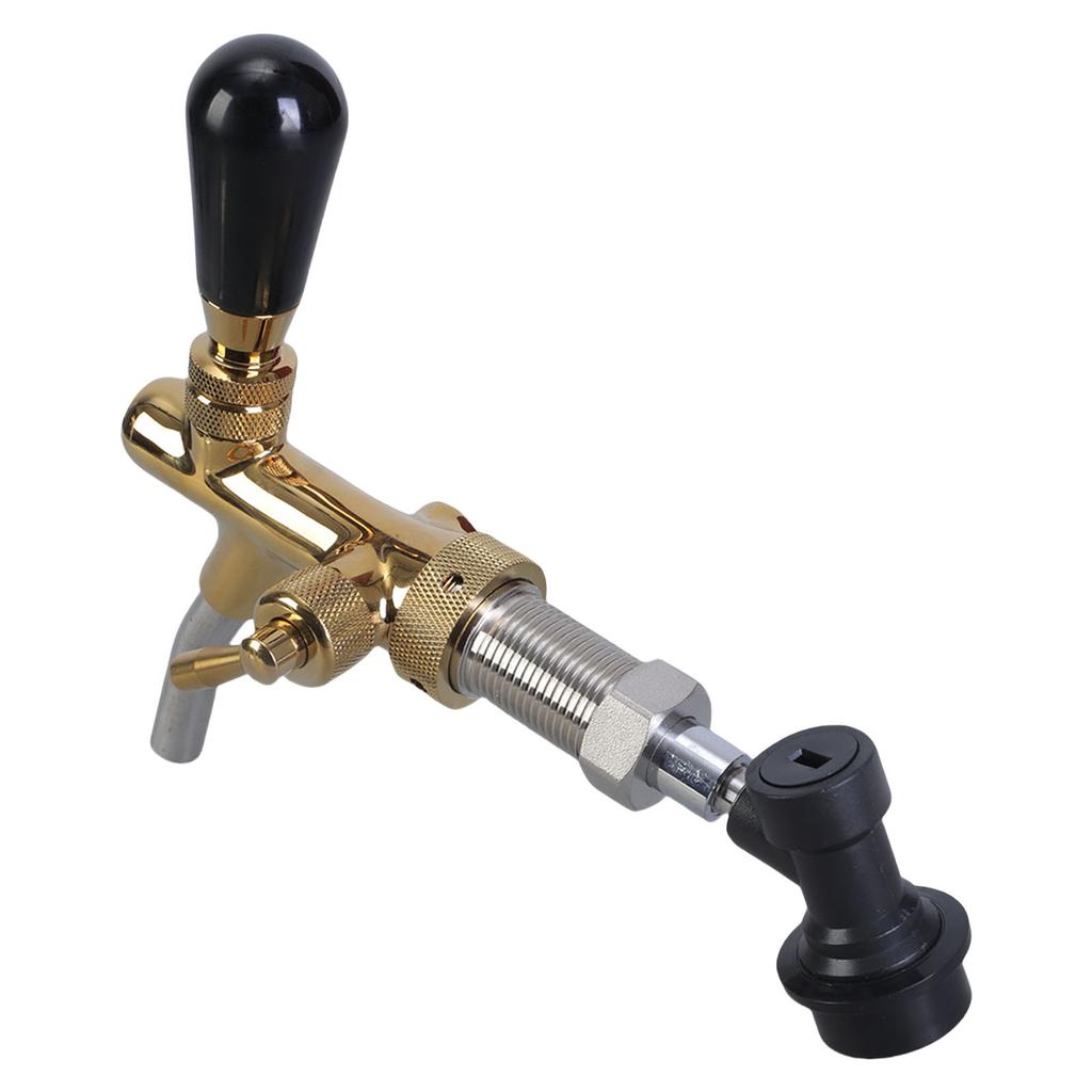 Соединительные элементы для пивоварения Пивные кеги Диспенсер для разливного пива Регулируемые переключатели управления потоками Текстура латуни для пива