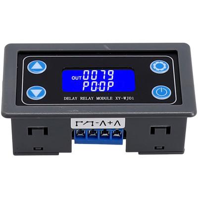 DC12V LED Цифровой модуль реле задержки Программируемый контроллер реле таймера