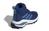 adidas Fortarun Freelock Всесезонные K Скользкие Устойчивые к истиранию Высокие Детские Беговые Кроссовки Индиго Детские FZ5473