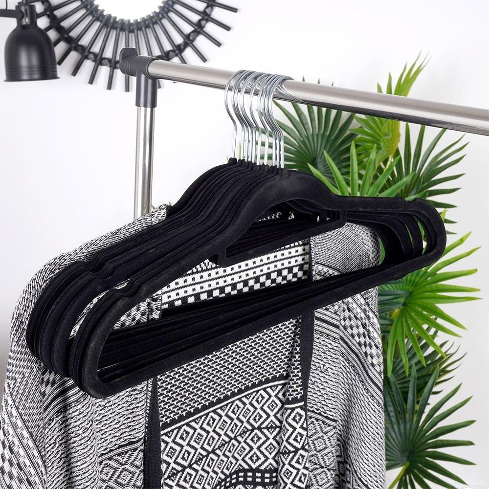 Velvet Clothes Hangers Set of 10