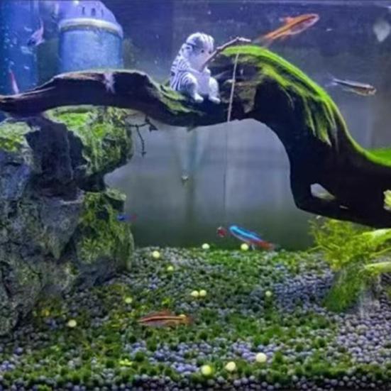 Рыболовная фигурка кота из смолы мультяшный котенок статуэтка животное скульптура домашний офис рабочий стол