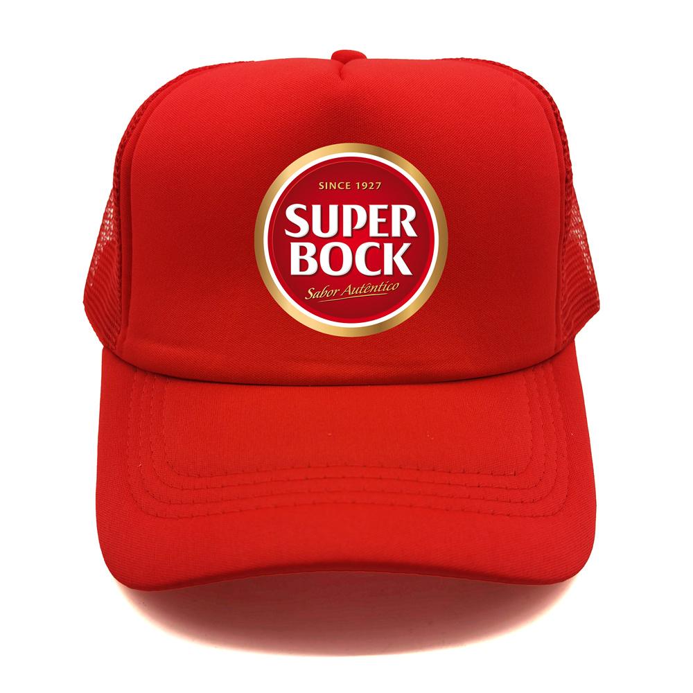 Кепка-тракер Super Bock Унисекс Смешная кепка Бейсболка Крутая летняя Унисекс Кепки с сеткой