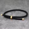 Simple Style Rope Bracelet For Men Unfading 6 Colors Grade A 4mm Thread Luck Red Braslet Valentine Day Gift Pulsera Cuerda