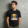 Men T-Shirts Barbados Flag Barbadian Country Map Amazing Pure Cotton Tees Short Sleeve T Shirt Round Collar Clothing 4XL 5XL