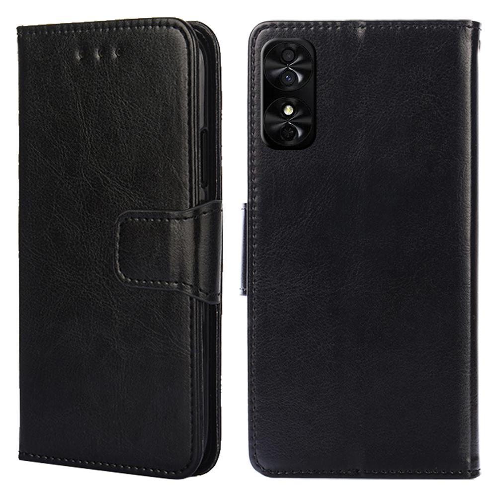 For TCL 50 SE Case PU Leather Magnetic Flip Shockproof Folio Phone Cover