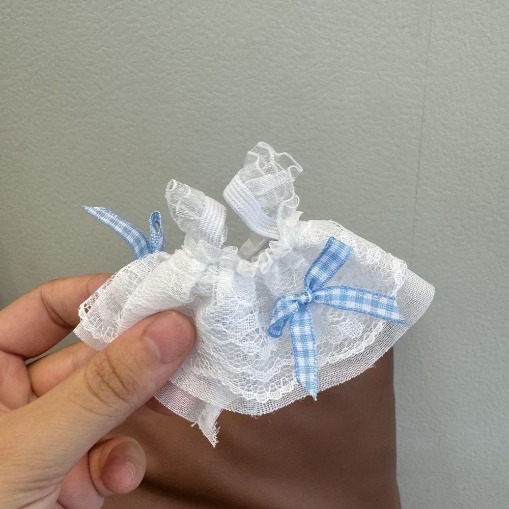 Cute Princess Dress Clothes Decoration Plush Dolls Clothes  For 10~15cm Cotton Doll/EXO Idol Dolls