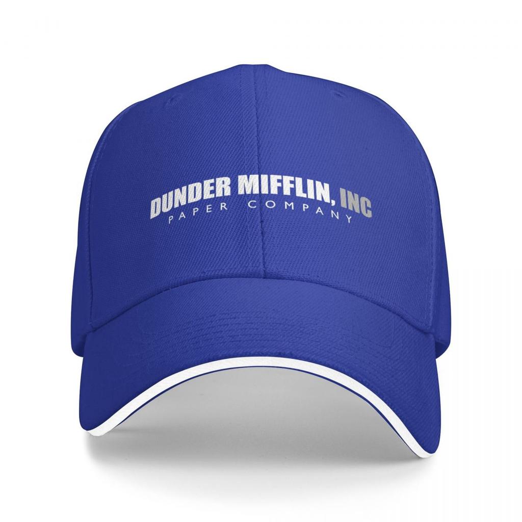 Vintage Dunder Mifflining Paper Company Golf Cap Unisex Women Trucker Hat The Office TV Show Daily All Seasons Travel Caps Hat