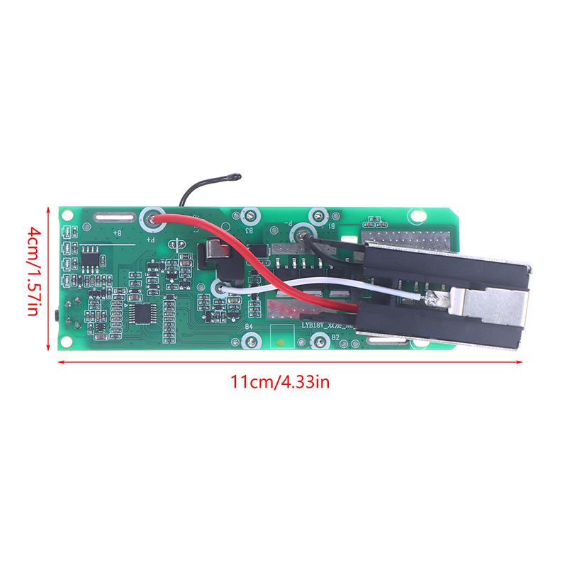 Защитная плата для зарядки литий-ионного аккумулятора для электроинструментов Ryobi 20V P108 P103 Rb18L4