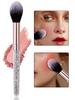 High Appearance Level, Exquisite Diamond Handle Makeup Brush, Flame Soft Bristle Brush Head, Blush Brush, High-gloss Brush